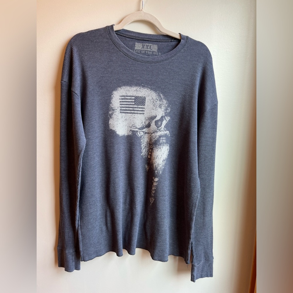 Long sleeve Men’s Patriotic Shirt XXL